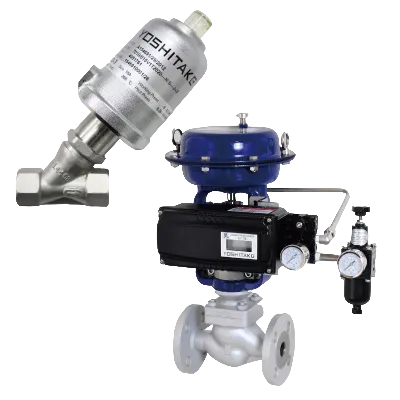 Пневматические клапаны_Регулирующие клапаны с пневмоприводом